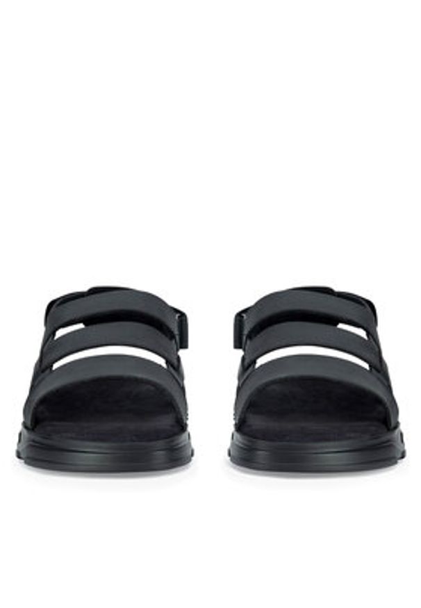 Badura Sandały MOTTU-288 MI08 Czarny. Kolor: czarny. Materiał: skóra