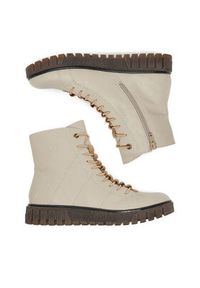 Rieker Trzewiki CEO-Y3420-62 Beżowy. Kolor: beżowy. Materiał: materiał #3