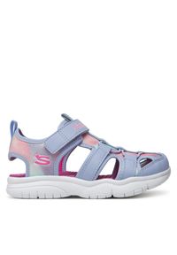 skechers - Sandały Skechers. Kolor: fioletowy
