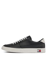 Tommy Jeans Sneakersy Th Central Cc And Coin Czarny. Kolor: czarny. Materiał: skóra #6