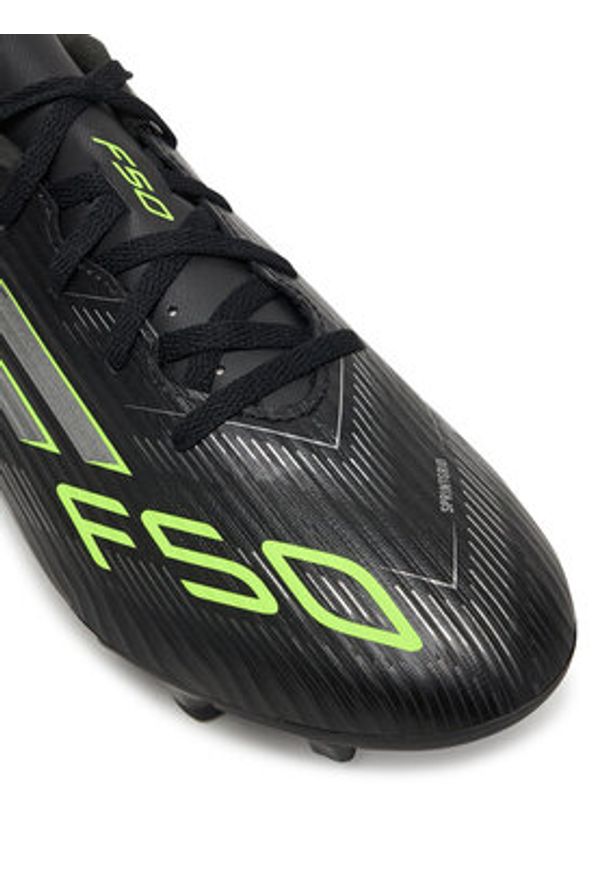 Adidas - adidas Buty do piłki nożnej F50 Club Firm/Multi-Ground Boots JI0047 Czarny. Kolor: czarny. Materiał: skóra