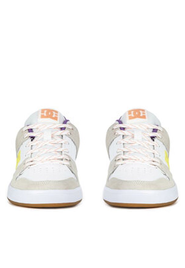 DC Shoes Sneakersy CURE ADJS100169-POW Beżowy. Kolor: beżowy. Materiał: skóra