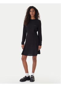 Tommy Jeans Sukienka codzienna DW0DW21916 Czarny Regular Fit. Okazja: na co dzień. Kolor: czarny. Materiał: wiskoza. Typ sukienki: proste. Styl: casual #4