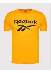 Reebok T-Shirt Workout Ready Supremium Graphic GT5759 Pomarańczowy Regular Fit. Kolor: pomarańczowy. Materiał: syntetyk #4