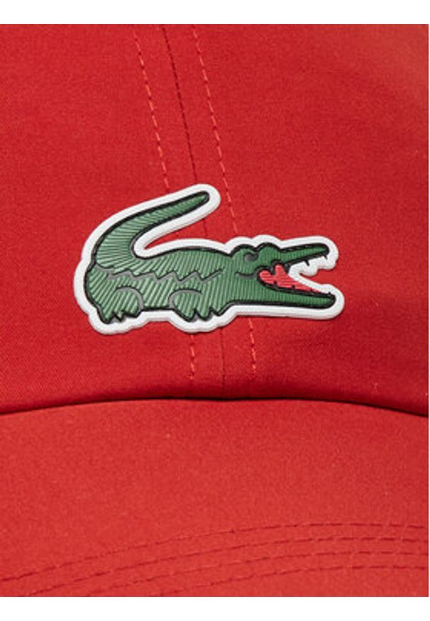 Lacoste Czapka z daszkiem RK2450 Czerwony. Kolor: czerwony. Materiał: materiał, poliester