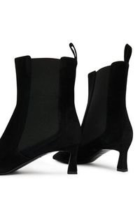 Pollini Botki SA21015M0NTA0000 Czarny. Kolor: czarny. Materiał: skóra, zamsz #2