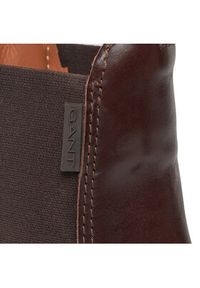 GANT - Gant Sztyblety Prepnovo Chelsea Boot 27551396 Brązowy. Kolor: brązowy. Materiał: skóra