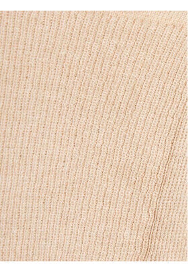 GAP - Gap Sweter 854769-02 Beżowy Relaxed Fit. Kolor: beżowy. Materiał: syntetyk