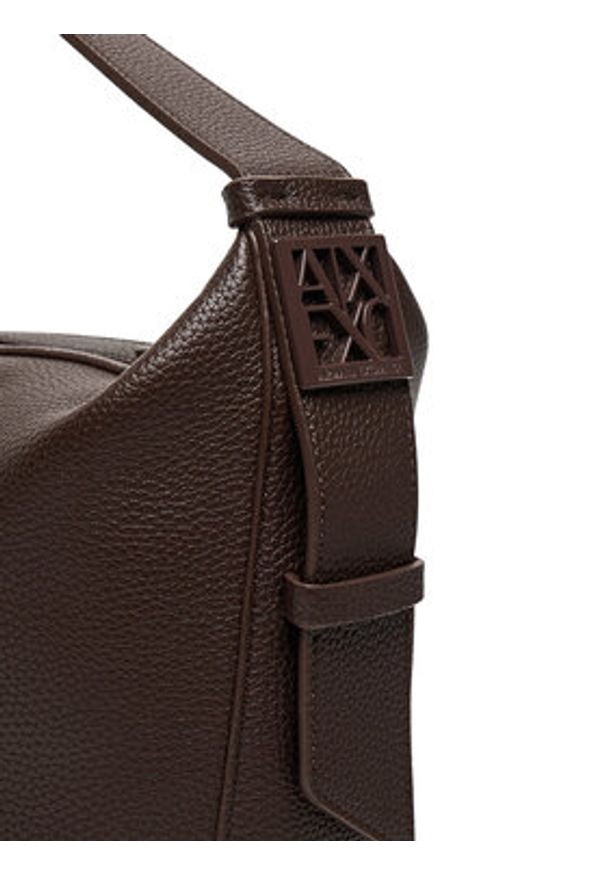 Armani Exchange Torebka XW000916 AF11902 U6304 Brązowy. Kolor: brązowy. Materiał: skórzane