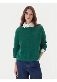 Weekend Max Mara Sweter Xeno 2525366102 Zielony Relaxed Fit. Kolor: zielony. Materiał: syntetyk