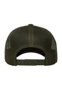 FLEXFIT - YP Classics Retro Trucker Cap. Kolor: zielony. Styl: retro