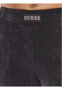 Guess Spodnie dresowe Aleta V3BB00 KBC00 Czarny Regular Fit. Kolor: czarny. Materiał: dresówka, syntetyk #4