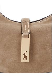 Polo Ralph Lauren Torebka 428922880001 Beżowy. Kolor: beżowy. Materiał: skórzane, zamszowe #7