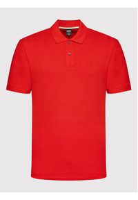 BOSS - Boss Polo Pallas 50468362 Czerwony Regular Fit. Typ kołnierza: polo. Kolor: czerwony. Materiał: bawełna #3