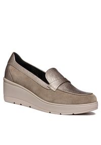 Geox Półbuty D Ilde D46RAB 0222N C6029 Beżowy. Kolor: beżowy. Materiał: skóra #5