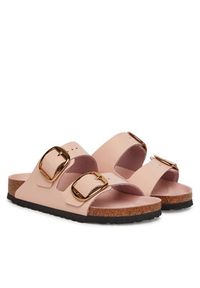 Birkenstock Klapki Arizona Big Buckle Hex 1029392 Różowy. Kolor: różowy. Materiał: skóra #6