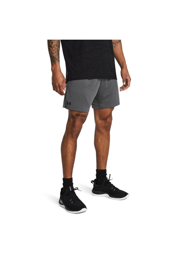Spodenki męskie Under Armour Tech™ Vent. Kolor: szary. Materiał: materiał. Sport: fitness