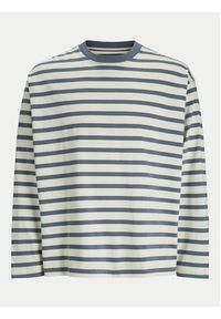 Jack & Jones Longsleeve Islington 12273202 Niebieski Loose Fit. Kolor: niebieski. Materiał: bawełna. Długość rękawa: długi rękaw #6