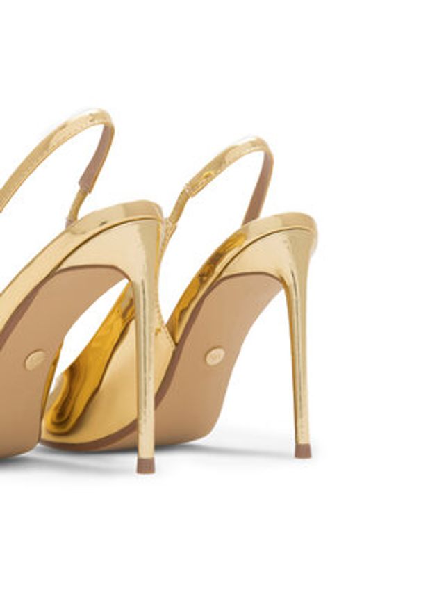 Nine West Sandały AYANA ZL22045-1CC Złoty. Kolor: złoty. Materiał: syntetyk