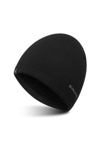 SIROKO - Termiczna czapka do biegania Fitness Siroko Gamma Black. Kolor: czarny. Materiał: tkanina. Styl: sportowy #1