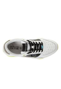 Versace Jeans Couture - Sneakersy męskie skórzane VERSACE JEANS COUTURE. Materiał: skóra #4
