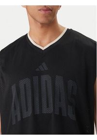 Adidas - adidas Tank top Stadium JZ9441 Czarny Loose Fit. Kolor: czarny. Materiał: syntetyk #2