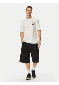 Hugo - HUGO T-Shirt Nulaxo 50560093 Kremowy Regular Fit. Kolor: kremowy #2