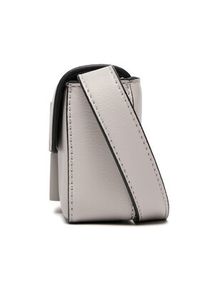Calvin Klein Saszetka Iconic Plaque Camera Bag Xs K50K511650 Szary. Kolor: szary. Materiał: skóra