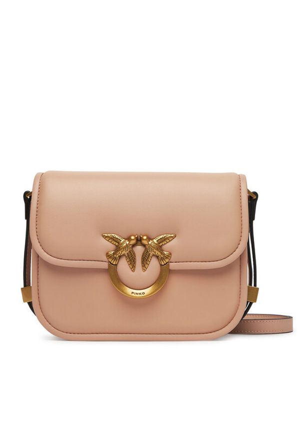 Pinko - PINKO Torebka Love Box Bag Fl Mini PE 25 PLTT 104297 A26L Różowy. Kolor: różowy. Materiał: skórzane