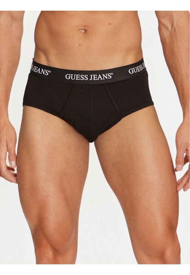 Guess Komplet 3 par slipów M4BZ43 K6YW1 Czarny. Kolor: czarny. Materiał: bawełna