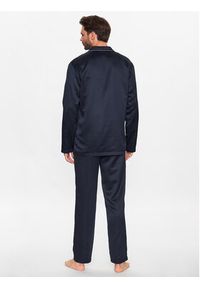 Emporio Armani Underwear Piżama 111915 3R583 00135 Granatowy Regular Fit. Kolor: niebieski. Materiał: syntetyk