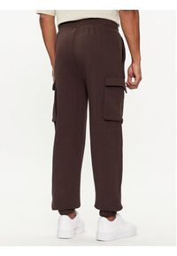 outhorn - Outhorn Spodnie dresowe OTHAW23TTROM513 Brązowy Regular Fit. Kolor: brązowy. Materiał: bawełna #4