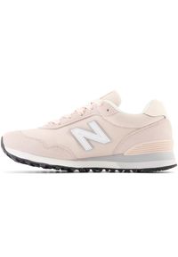 Buty damskie New Balance WL515CQ3 – różowe. Okazja: na co dzień. Kolor: różowy. Materiał: zamsz, skóra, materiał, syntetyk, guma. Szerokość cholewki: normalna #5