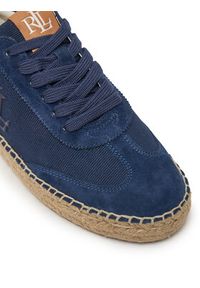 Lauren Ralph Lauren - LAUREN RALPH LAUREN Espadryle Luize 802959231001 Granatowy. Kolor: niebieski. Materiał: skóra, zamsz