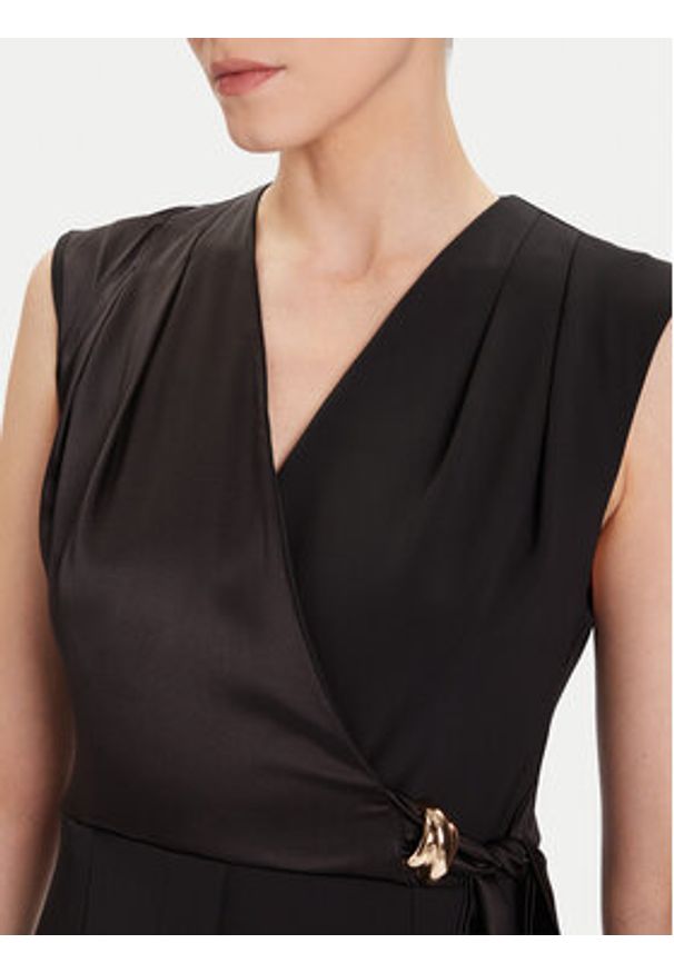 Rinascimento Kombinezon CFC0020066002 Czarny Regular Fit. Kolor: czarny. Materiał: syntetyk