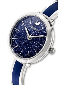 Swarovski - Zegarek CRYSTALLINE DELIGHT 5580533. Kolor: niebieski. Materiał: materiał #2