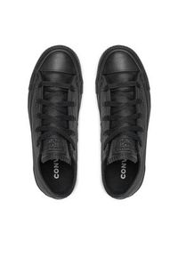 Converse Trampki Chuck Taylor All Star Mono Leather 135253C Czarny. Kolor: czarny. Materiał: skóra #3