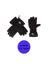 HEAT KEEPER - Rękawiczki snowboardowe Pro Uniseks 2 pary. Kolor: czarny. Materiał: poliamid. Sezon: zima. Sport: snowboard