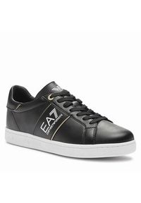 EA7 Emporio Armani Sneakersy X8X102 XK346 M700 Czarny. Kolor: czarny. Materiał: skóra