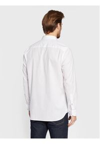 TOMMY HILFIGER - Tommy Hilfiger Koszula Core Flex Poplin MW0MW25035 Biały Regular Fit. Kolor: biały. Materiał: bawełna