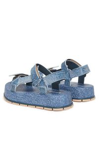 melissa - Melissa Sandały Melissa Flowing Platform Denim Ad M 36132 Niebieski. Kolor: niebieski. Materiał: denim. Obcas: na platformie #5
