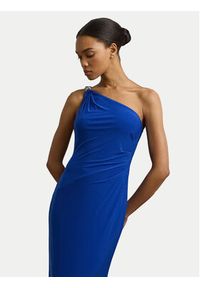 Lauren Ralph Lauren - LAUREN RALPH LAUREN Sukienka wieczorowa 253751483032 Niebieski Slim Fit. Kolor: niebieski. Materiał: syntetyk. Styl: wizytowy #4