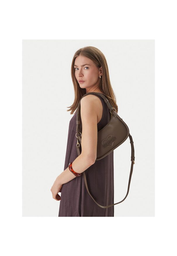 Love Moschino - Torebka LOVE MOSCHINO. Kolor: brązowy