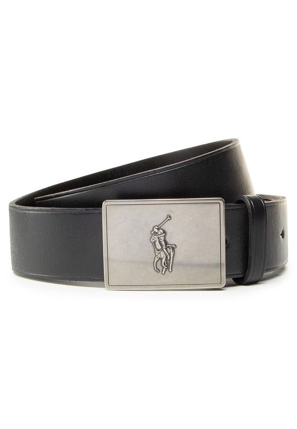 Pasek Męski Polo Ralph Lauren. Kolor: czarny