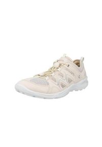 ecco - Buty do chodzenia damskie Ecco Terracruise. Kolor: beżowy. Materiał: syntetyk, materiał. Szerokość cholewki: normalna. Sport: turystyka piesza