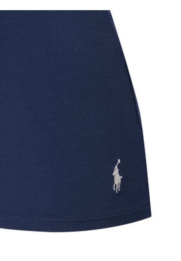 Polo Ralph Lauren Piżama 4P0719 Granatowy Regular Fit. Kolor: niebieski. Materiał: bawełna
