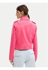 Desigual Kurtka z imitacji skóry Lolly 26SWEW06 Różowy Regular Fit. Kolor: różowy. Materiał: skóra #5