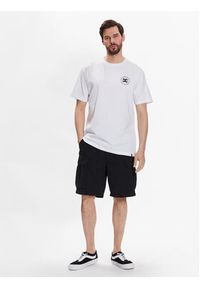 DC T-Shirt Star Pilot ADYZT04991 Biały Relaxed Fit. Kolor: biały. Materiał: bawełna #3