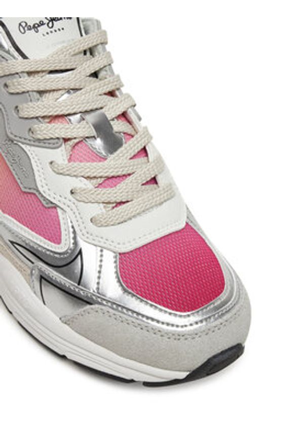 Pepe Jeans Sneakersy PLS60030 Szary. Kolor: szary. Materiał: zamsz, skóra