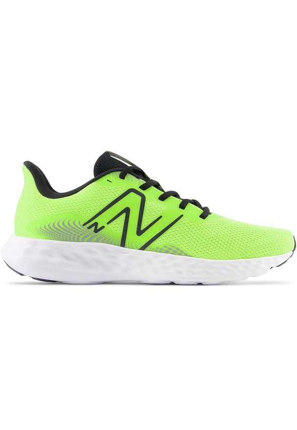 Buty męskie New Balance M411CT3 – zielone. Kolor: zielony. Materiał: materiał, syntetyk, guma. Szerokość cholewki: normalna. Sport: fitness